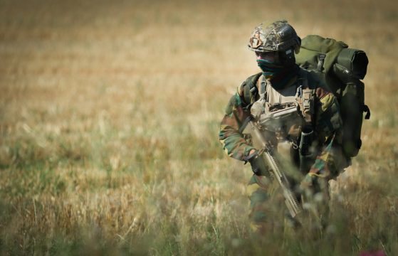 Belgischer Soldat (Illustrationsbild: Virginie Lefour/Belga)