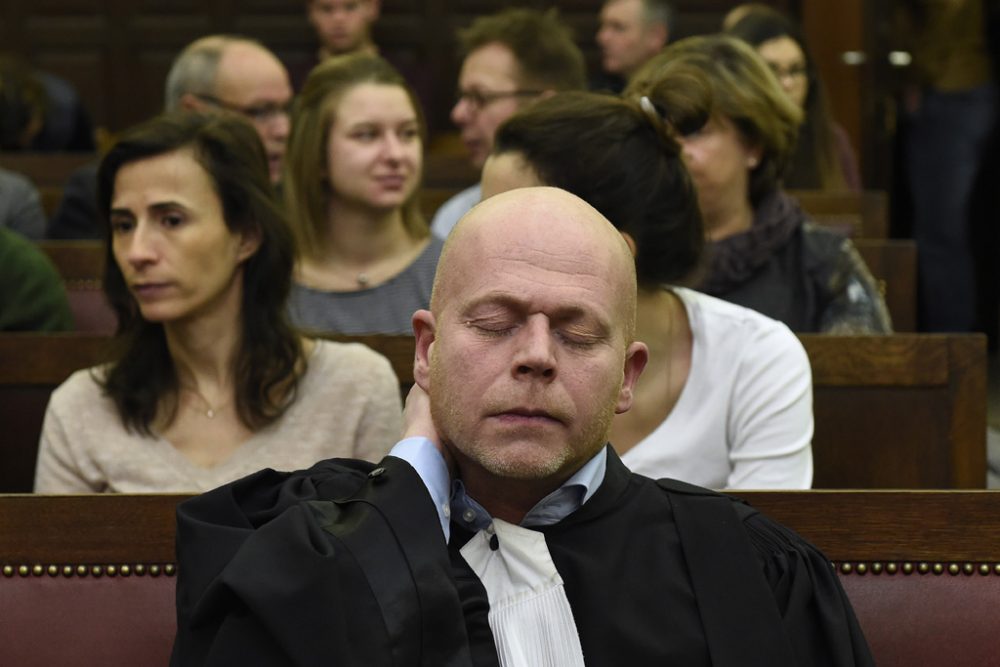 Abdeslams Anwalt Sven Mary (Bild: Didier Lebrun/Pool/Belga)