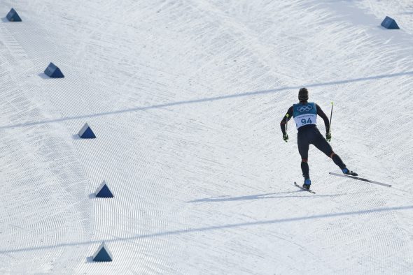 Thierry Langer läuft auf Platz 66 (Bild: Dirk Waem/Belga)