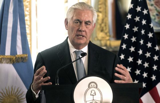 US-Außenminister Tillerson in Buenos Aires