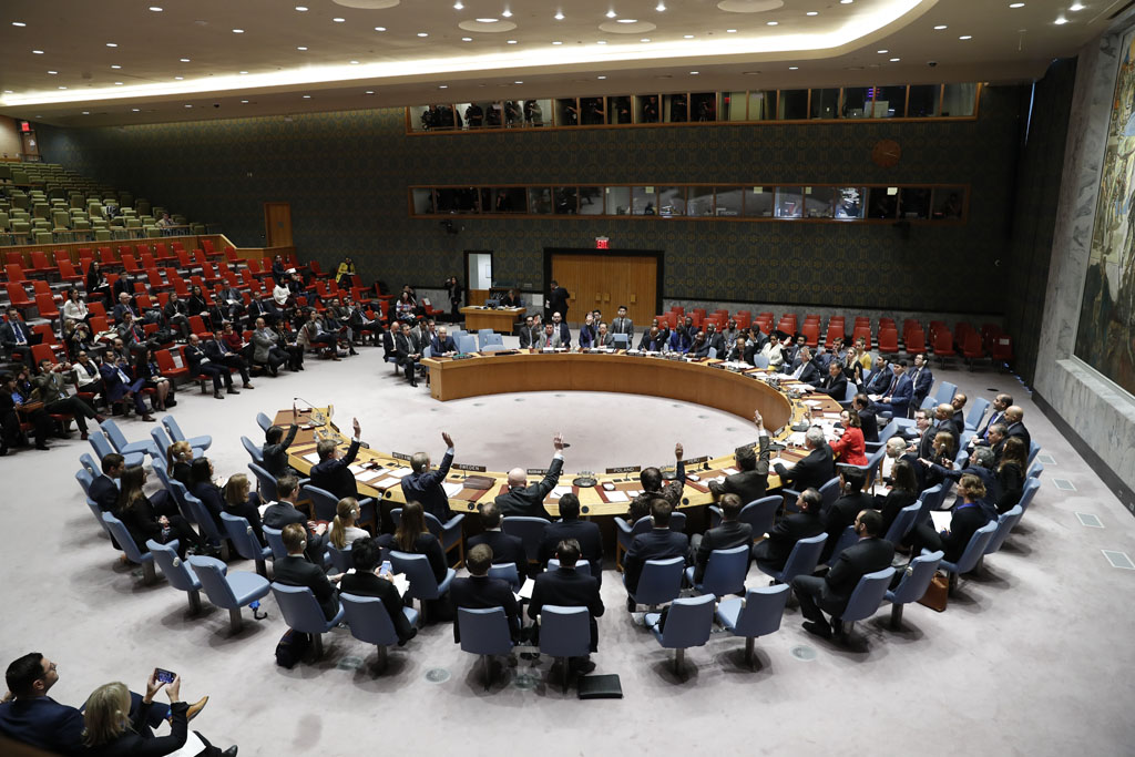 UN-Sicherheitsrat am 24.2.2018 (Bild:Li Muzi / Xinhua)