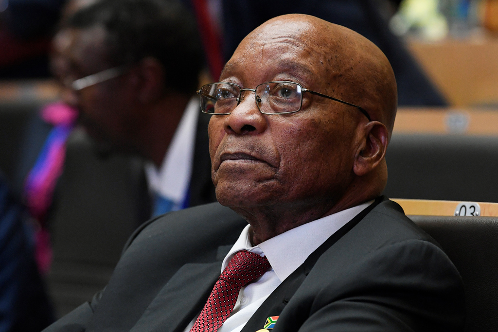 Südafrikas Ex-Präsident Jacob Zuma (Archivbild: Simon Maina/AFP)