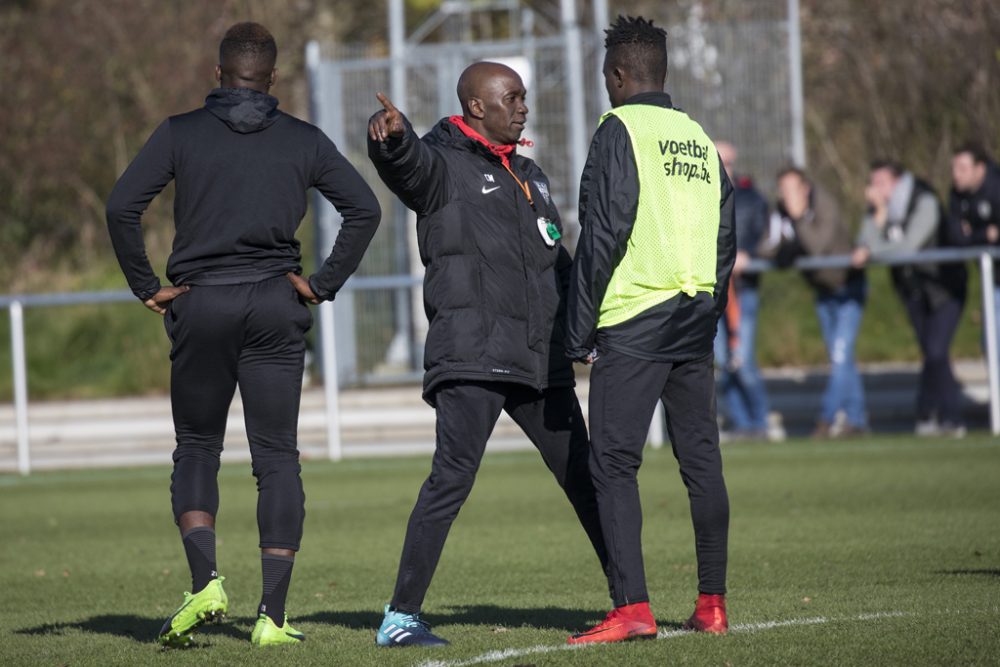 ErstesTraining unter Claude Makelele