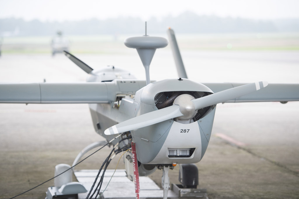 Drohne der belgischen Armee