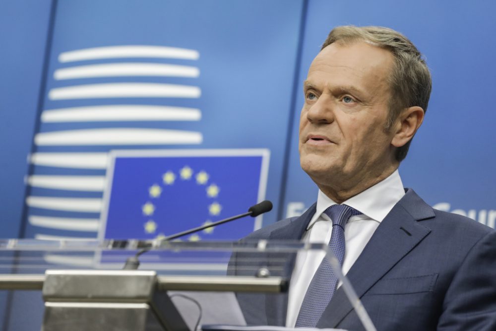 Donald Tusk beim EU-Gipfel (23.3.2018)