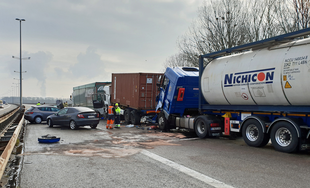 Unfall auf der E314