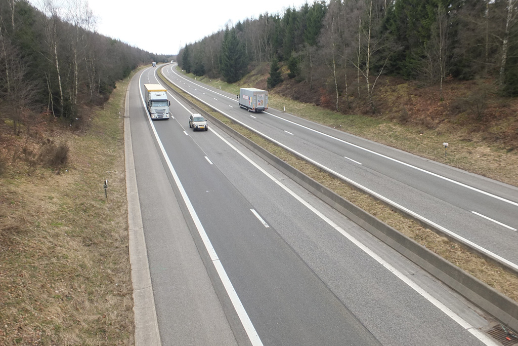 Autobahn E42 Malmedy-St. Vith (Bild: Stephan Pesch/BRF)