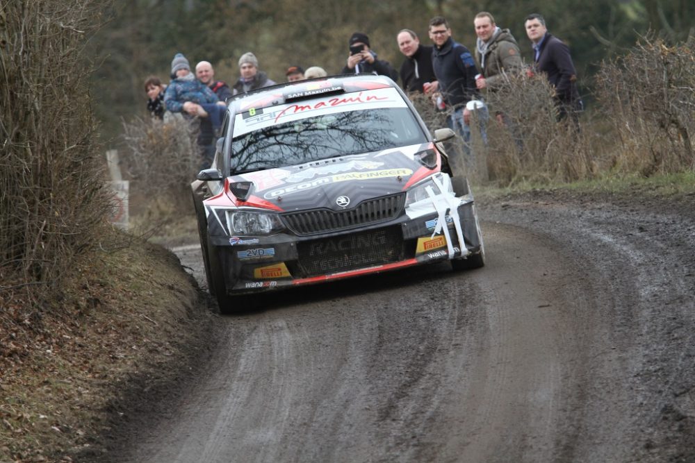 Adrian Fernémont übernimmt die Spitze der Spa-Rallye