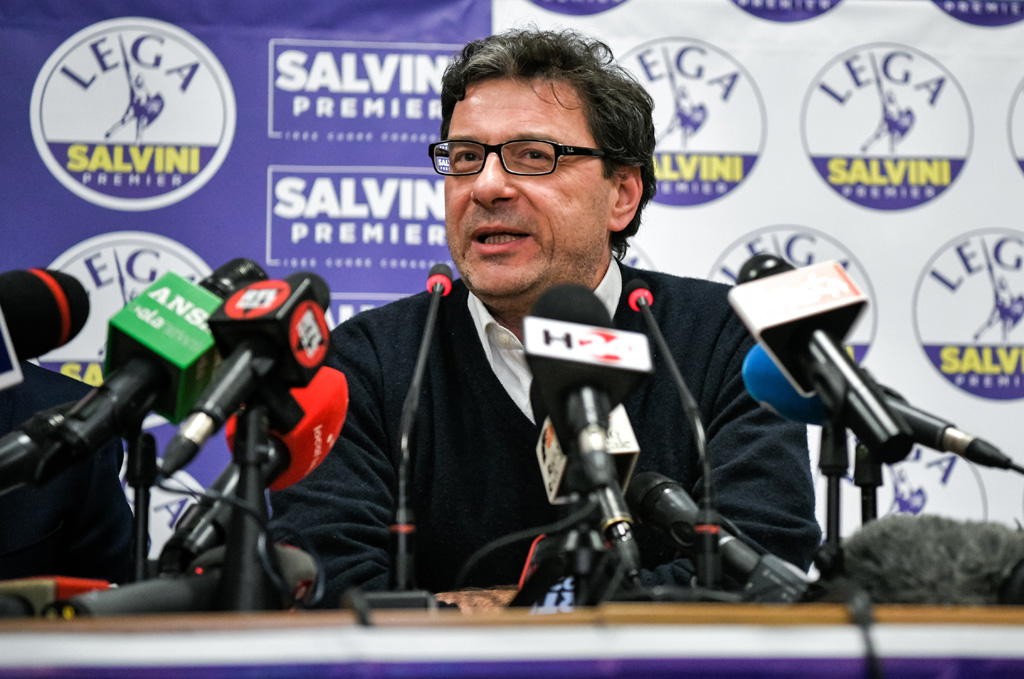 Giancarlo Giorgetti von der Lega Nord (Foto: Piero Cruciatti, AFP)