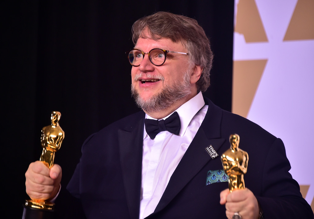 Der Regisseur Guillermo del Toro bei der Oscarverleihung
