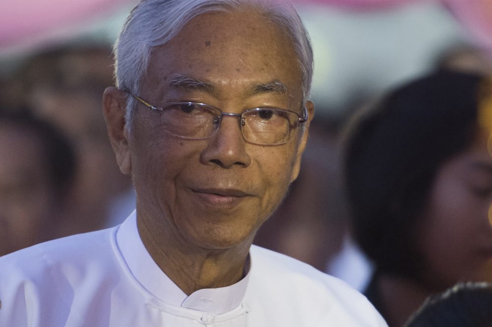 Myanmars Präsident Htin Kyaw