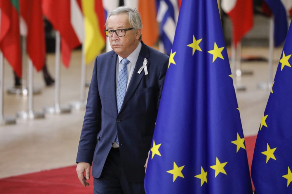 EU-Kommissionspräsident Jean Claude Juncker am 22.3.2018 in Brüssel