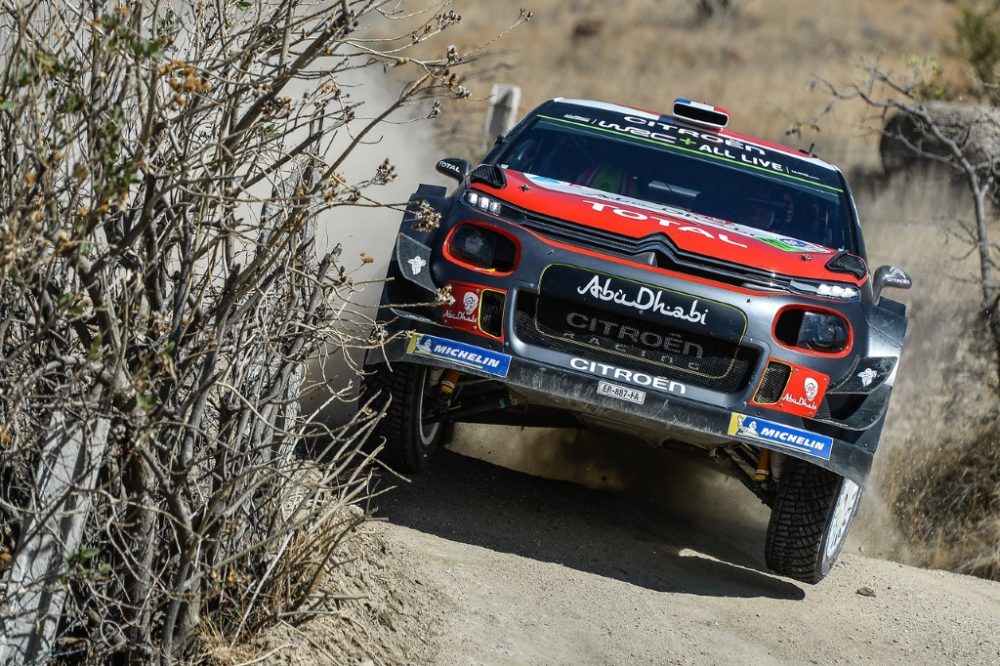 Sébastien Loeb/Daniel Elena im Citroën C3 bei der Rallye Mexiko (Bild: @World/Citroën Racing)