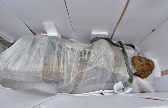 Karl-Marx-Statue in Trier eingetroffen