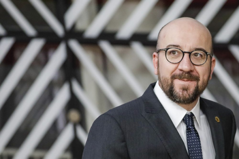 Charles Michel beim EU-Gipfel in Brüssel