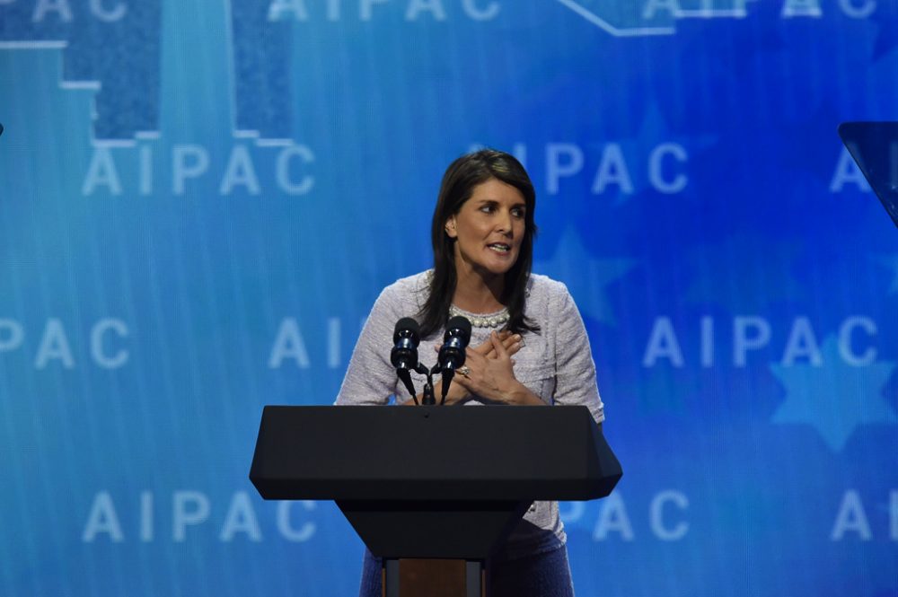 Nikki Haley, die UN-Botschafterin der USA