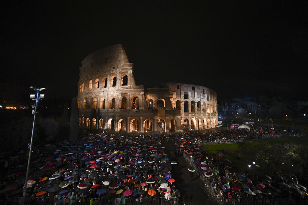 Karfreitag in Rom 2018 (Bild: Filippo Monteforte/afp)
