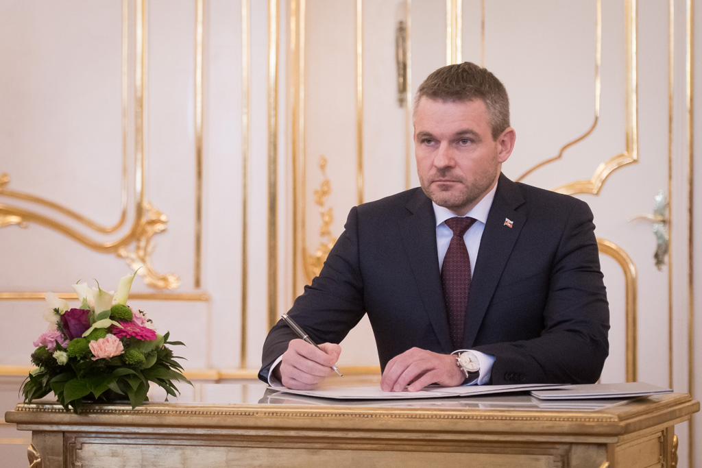 Der neue slowakische Ministerpräsident Peter Pellegrini am 22.3.2018