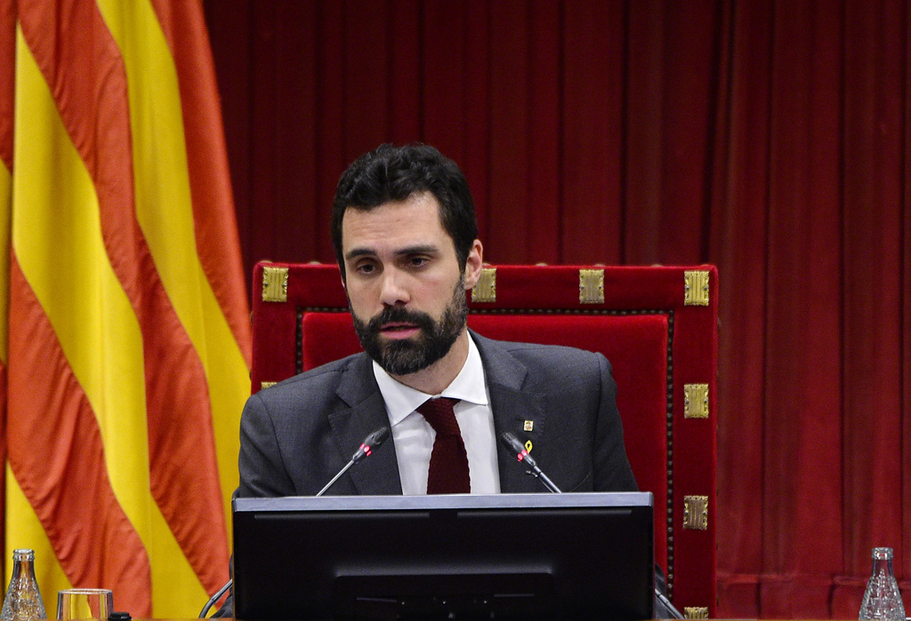 Der katalanische Parlamentspräsident Roger Torrent am 1.3.20185 in Barcelona