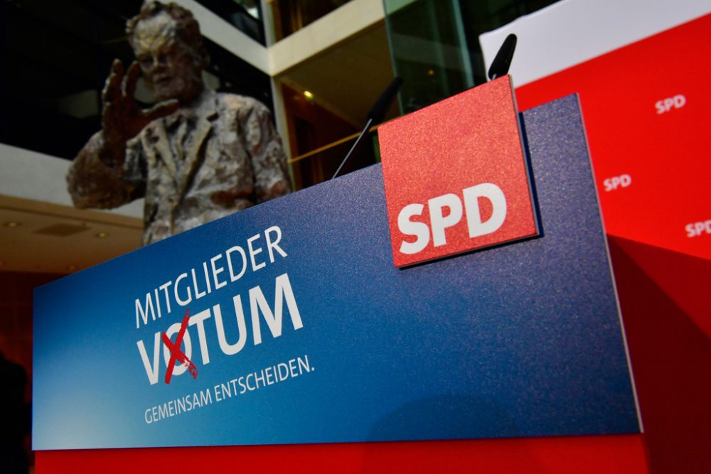 Das SPD-Mitglieder-Votum fällt klar zugunsten einer Neuauflage der GroKo aus