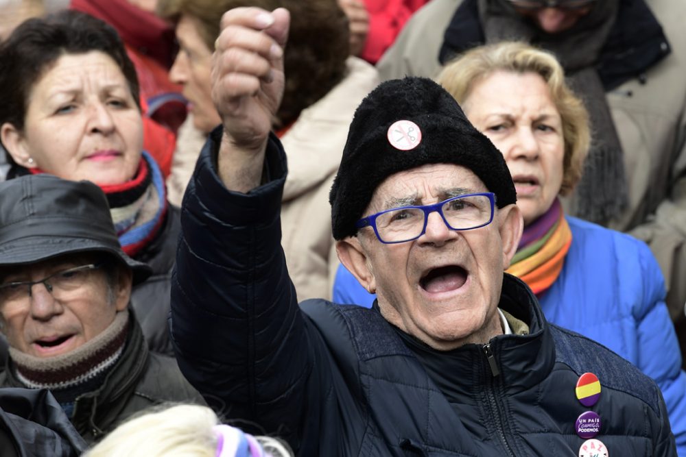 Proteste in Spanien