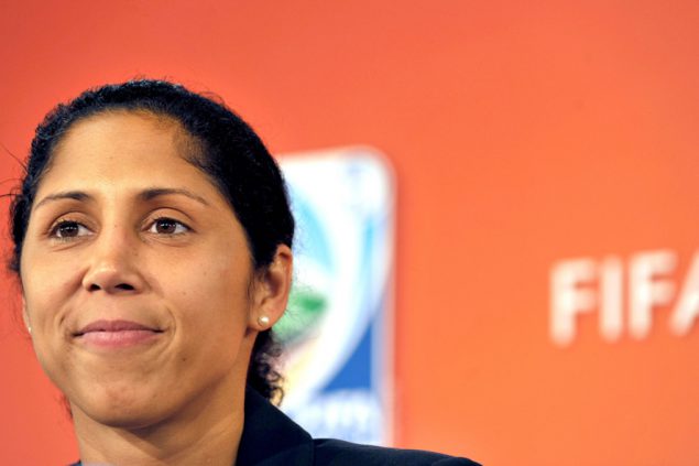 Steffi Jones (Archivbild: Carmen Jaspersen/EPA)