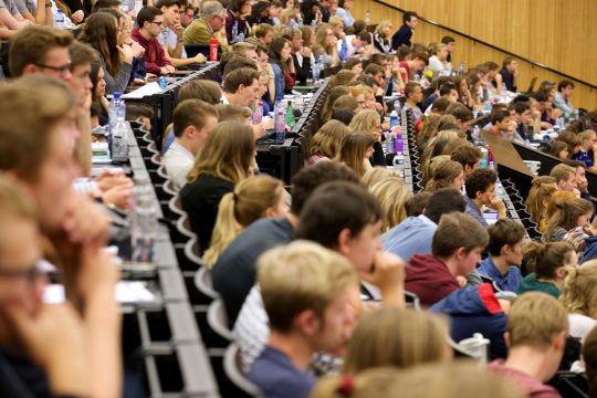Studenten an der Uni Gent