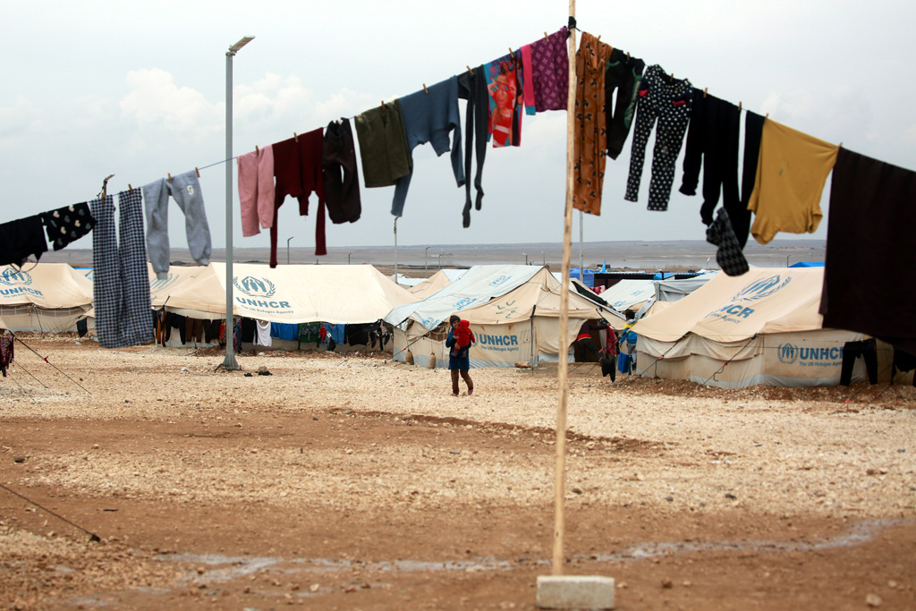 Flüchtlingscamp in Syrien