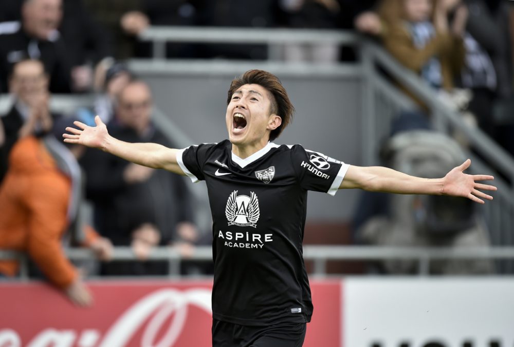 Yuta Toyokawa bescherte der AS den Torsegen (Bild: John Thys/Belga)