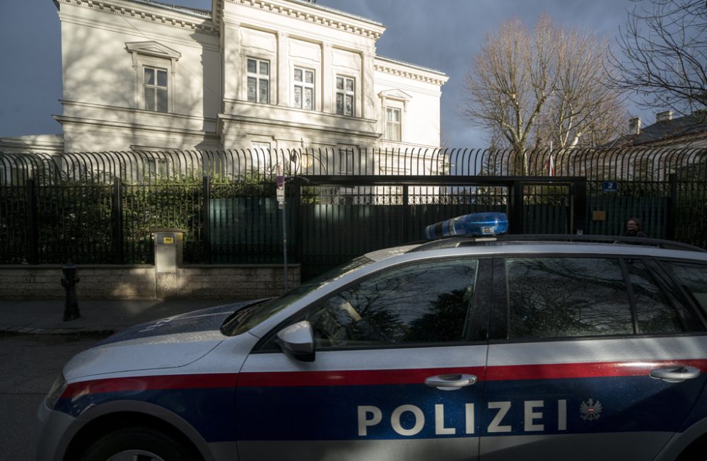 Iranische Botschafter-Residenz in Wien (Bild: Joe Klamar/AFP)