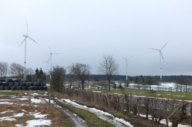 Windpark Bolder-Biert bei Büllingen