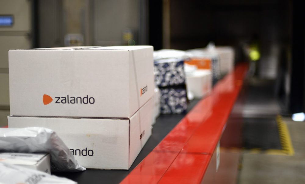 Zalando-Sortierzentrum in Brüssel