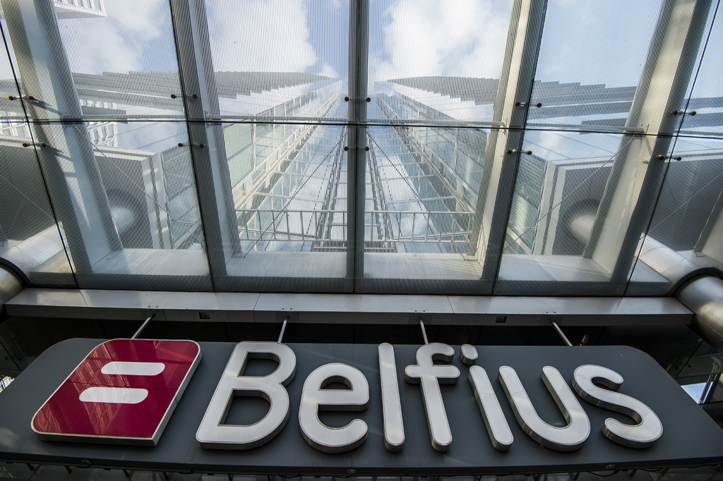 Die Belfius-Bank in Brüssel