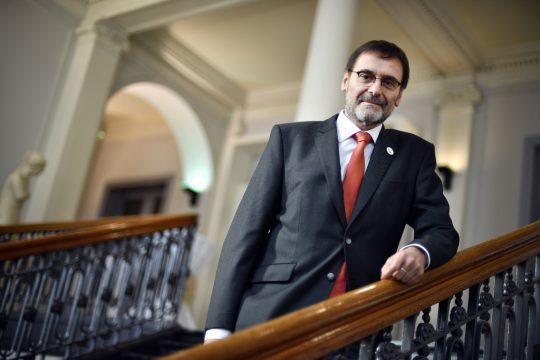 Albert Corhay, Rektor der Uni Lüttich (Bild: Eric Lalmand/Belga)