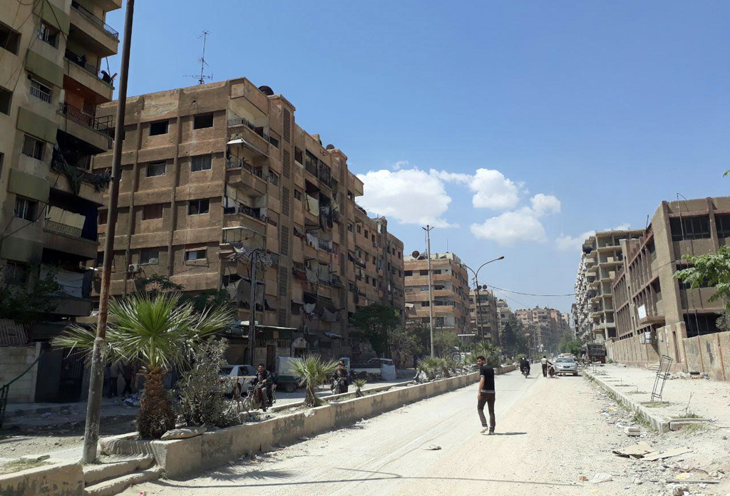 Die syrische Stadt Duma