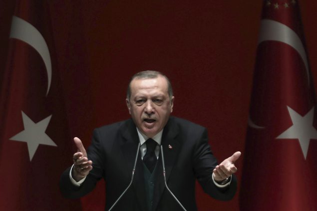 Der türkische Staatspräsident Recep Tayyip Erdogan