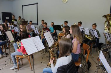 Jugendorchester Burg Reuland (Bild: Chantal Delhez/BRF)