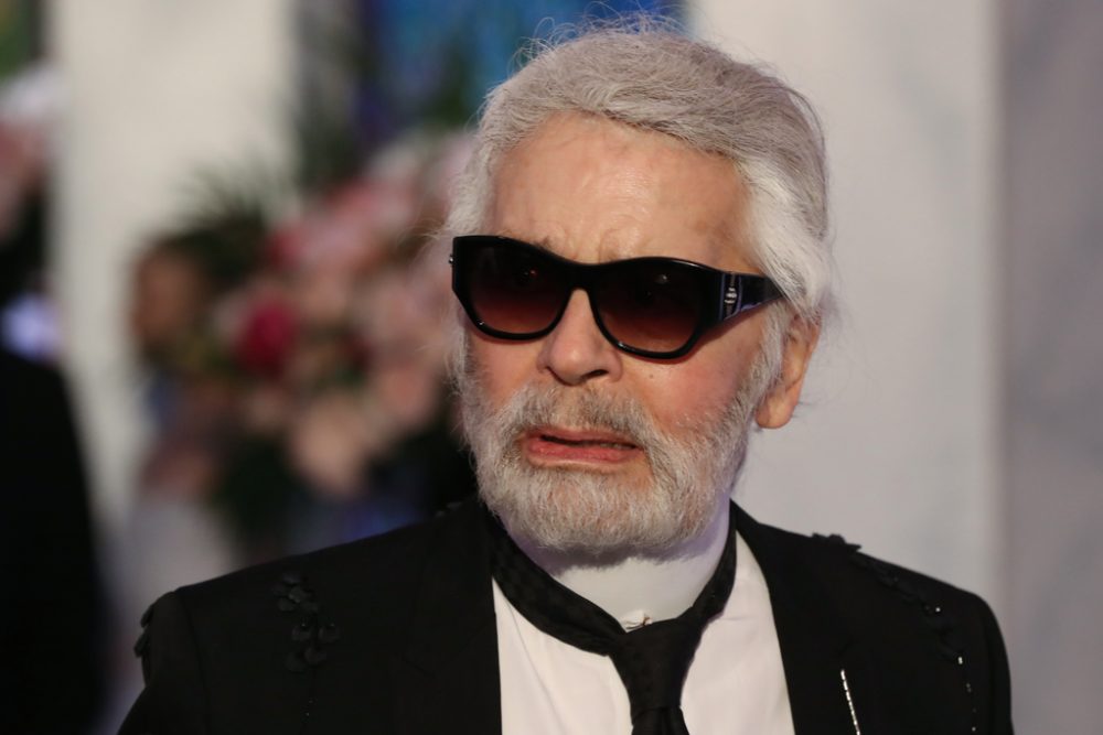 Karl Lagerfeld (Bild: Valery Hache/Pool/AFP)