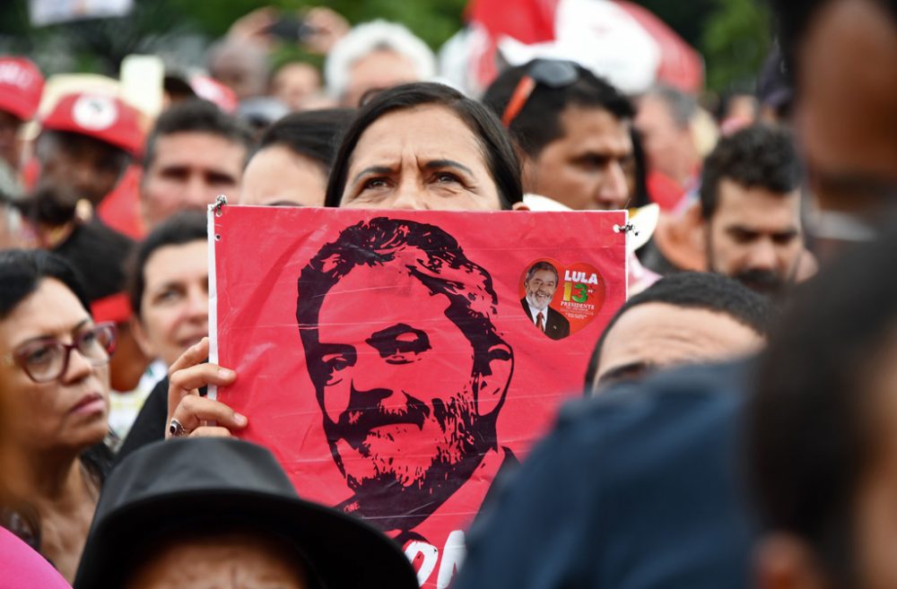 Pro-Lula-Demo in Brasilia