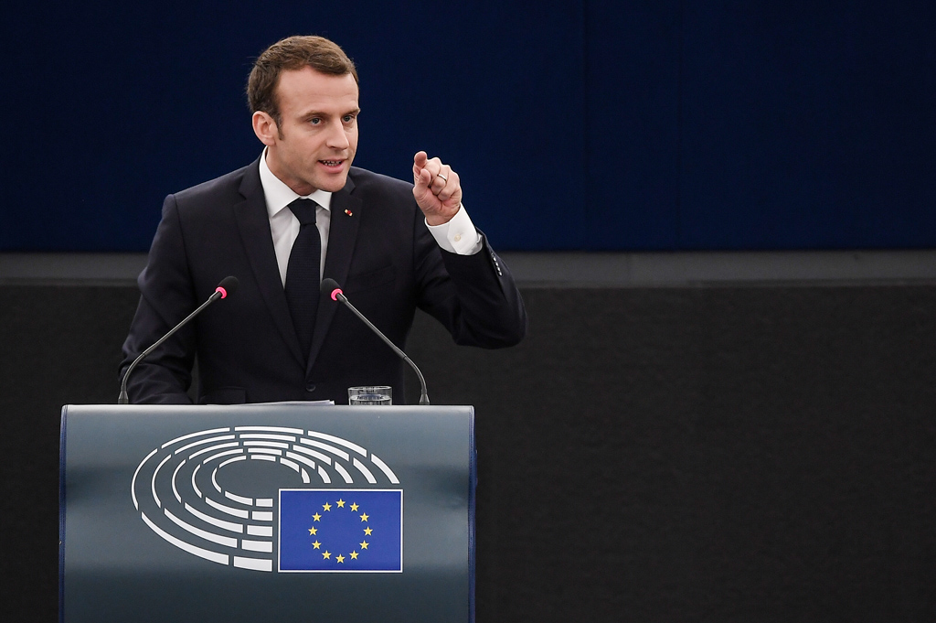 Macron vor dem EU-Parlament