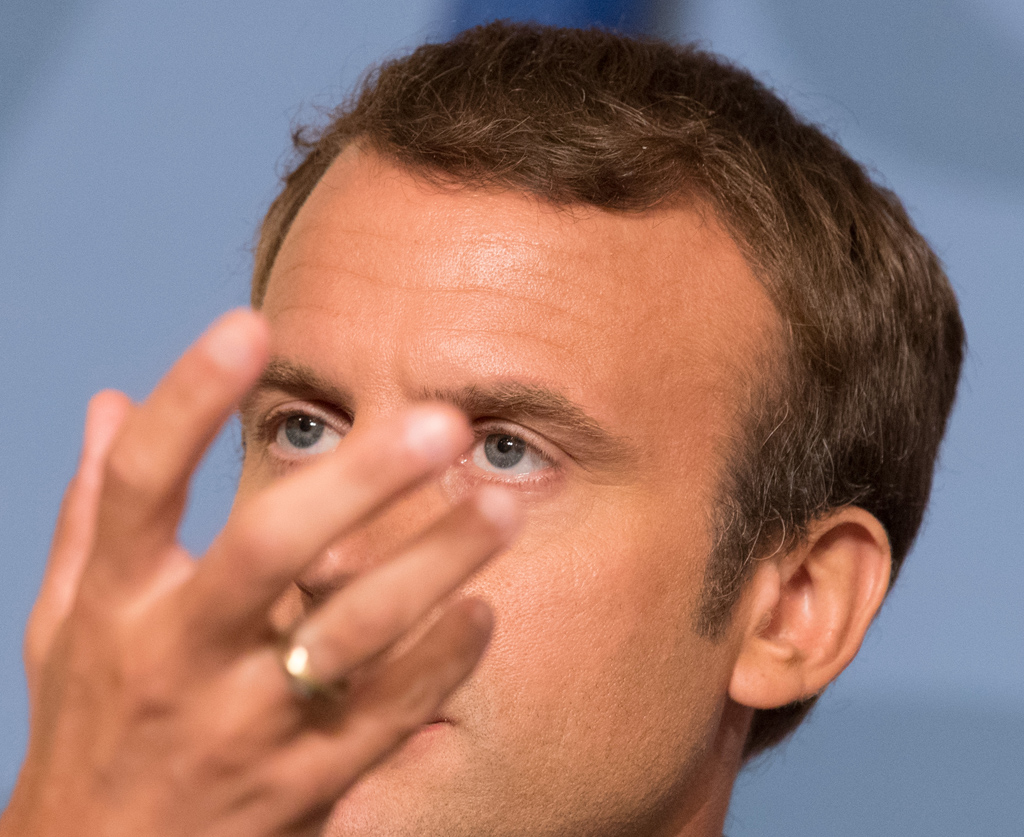Der französische Präsident Emmanuel Macron