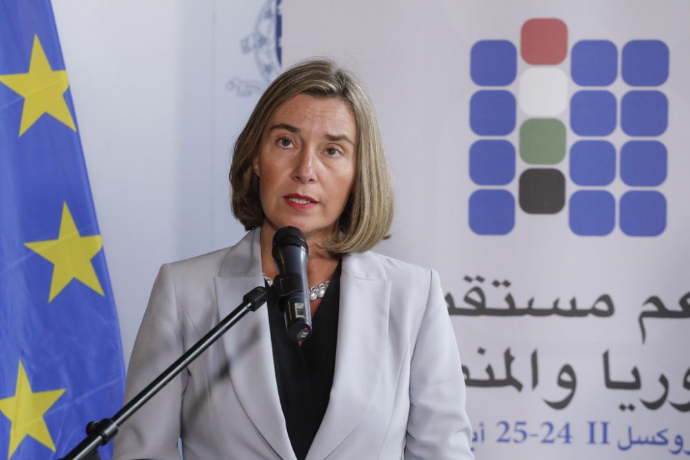 EU-Außenbeauftragte Federica Mogherini