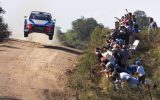 Thierry Neuville und Nicolas Gilsoul im Hyundai i20 Coupé WRC bei der Rallye Argentinien (Bild: Helena El Mokni/Hyundai Motorsport)