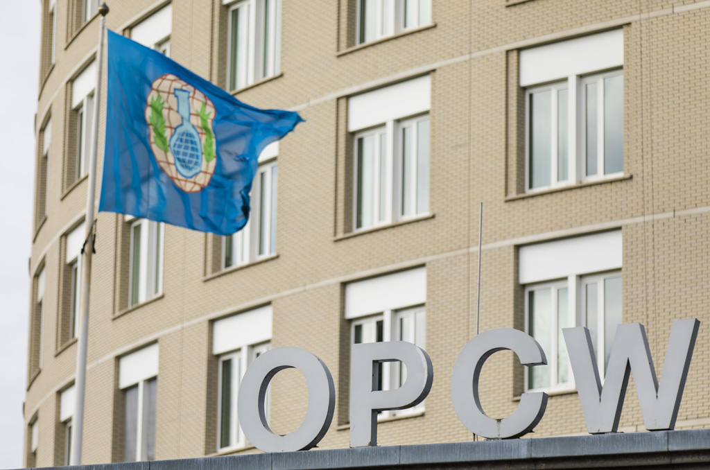 Organisation für das Verbot von Chemiewaffen (OPCW) in Den Haag
