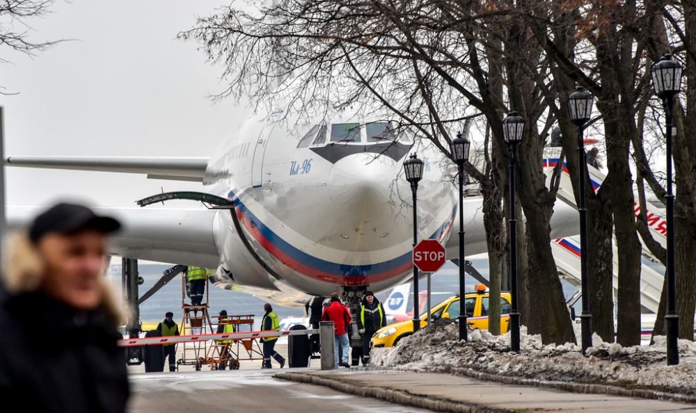 Ausgewiesene russische Diplomaten aus USA nach Moskau zurückkehrt