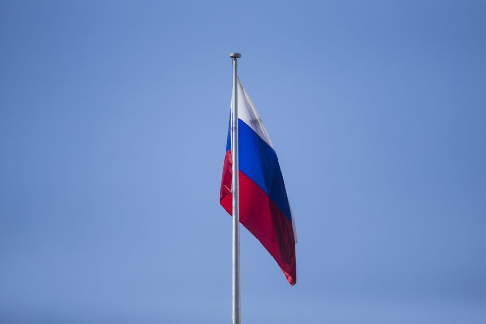 Russische Flagge