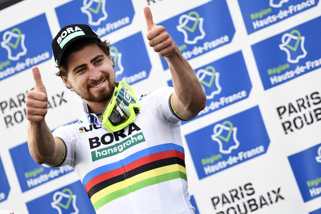 Peter Sagan gewinnt Frühjahrsklassiker Paris-Roubaix (Bild: Yorick Jansens/Belga)