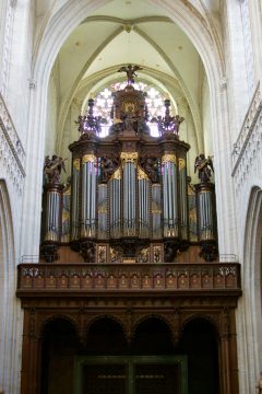 Schyven-Orgel in der Kathedrale von Antwerpen (Bild: Christoph Frommen)