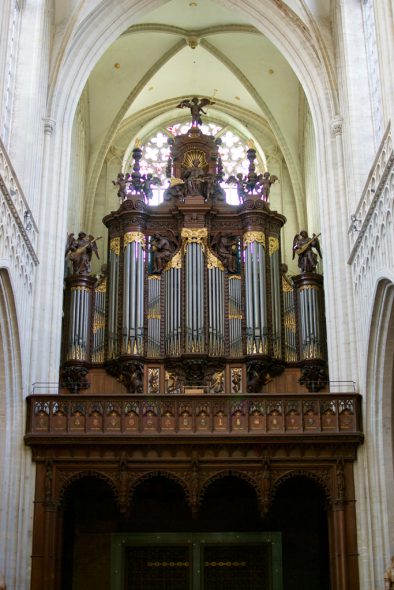 Schyven-Orgel in der Kathedrale von Antwerpen (Bild: Christoph Frommen)