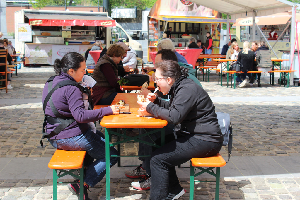 Street-Food-Markt in Raeren (Bild: Chantal Delhez/BRF)